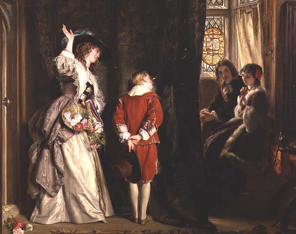 Pay For Peeping by John Callcott Horsley